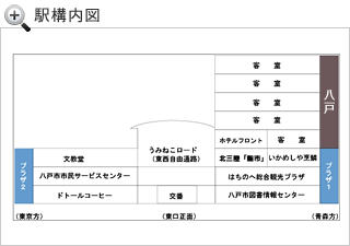 駅構内図