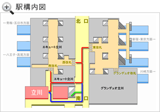 駅構内図