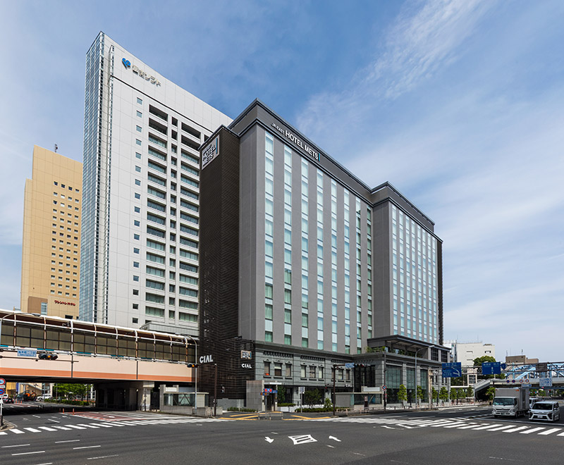 The location is close to the station.