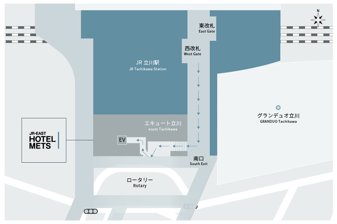 [1F] Hotel Entrance Access (24-Hour Access)