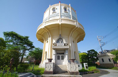 水戸市水道低区配水塔