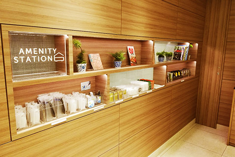 Amenity station